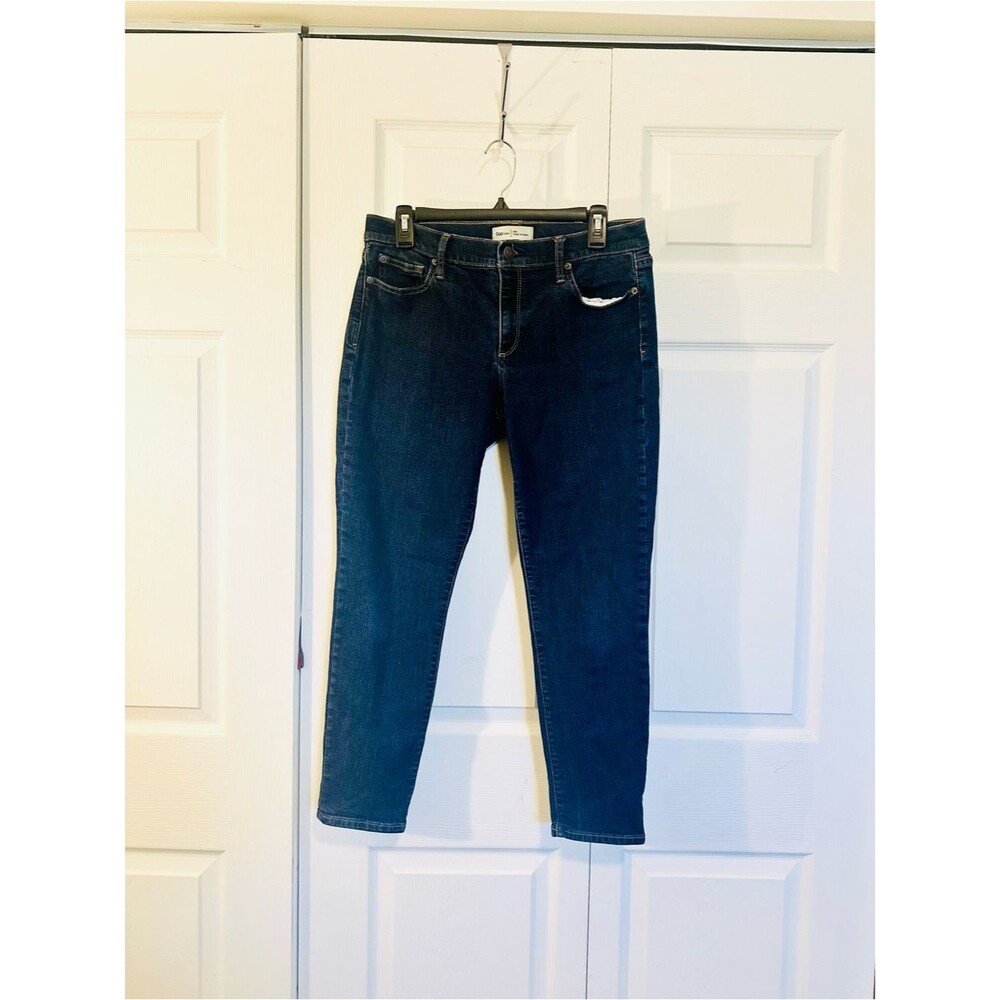 GAP Dark Blue Cropped Slim Jeans